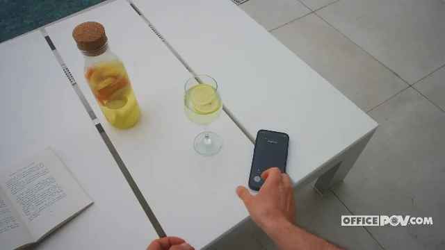 Preview of OfficePOV Amalia Davis And Angelika Grays Blonde Business Babes XXX